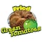 Signmission Fried Green TomatoesConcession Stand Food Truck Sticker, 16" x 8", D-DC-16 Fried Green Tomatoes19 D-DC-16 Fried Green Tomatoes19 - alternate 1